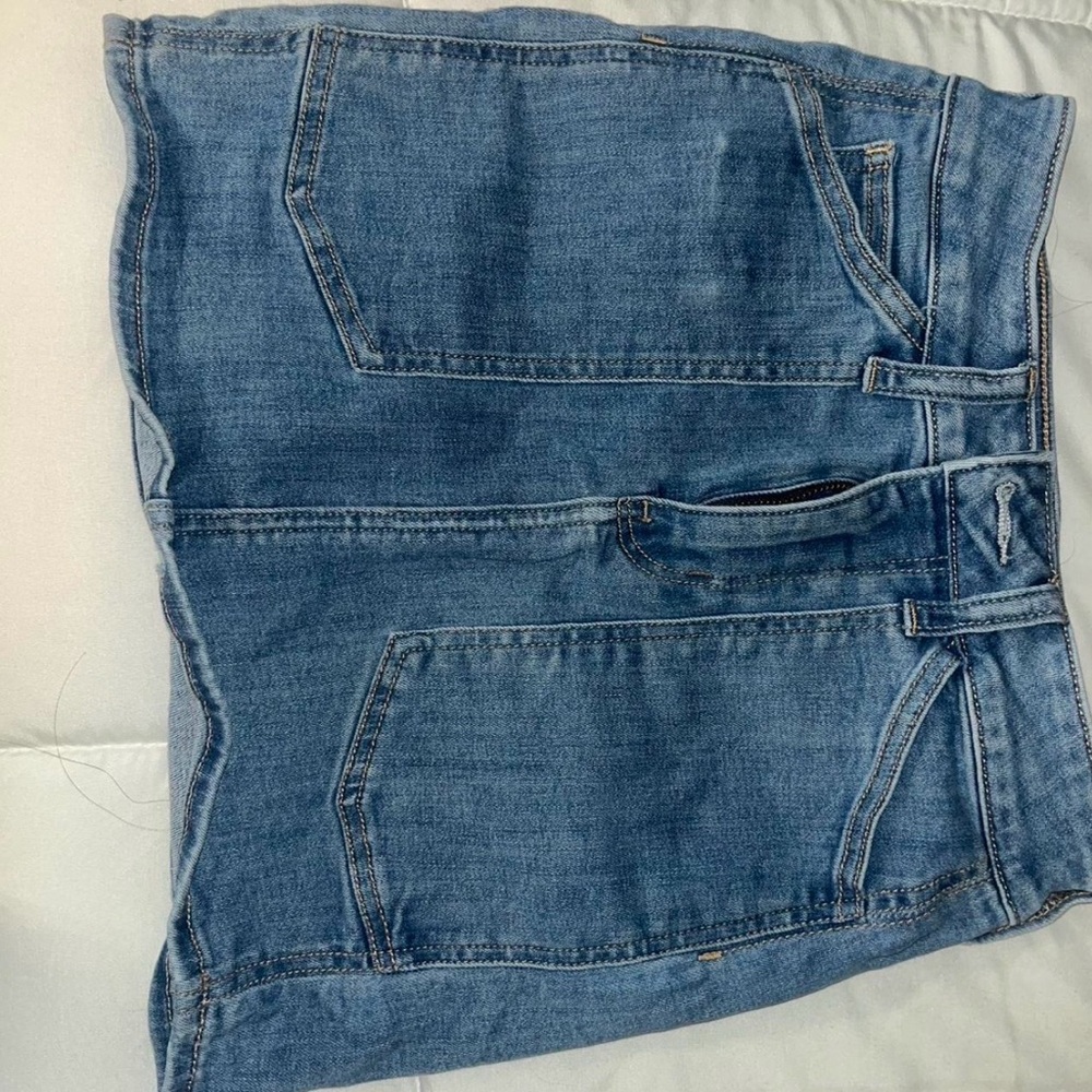 American Eagle Outfitters Blue Denim Mini Skirt